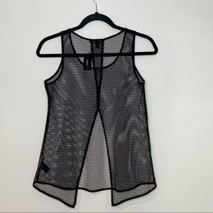 Express fishnet shirt